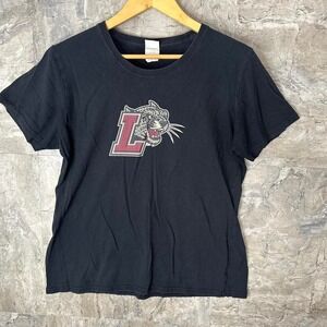 Black & red University‎ of Lafayette T-shirt Men's Size Large  #Lafayette